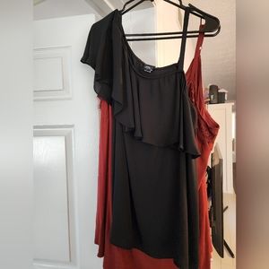 Torrid size 2 one shoulder blouse
